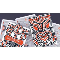 Hello Tiki (White) Playing Cards