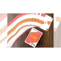 Orange Bump Neon Playing Cards by US Playing Card Co