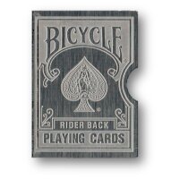 Card Clip Bicycle Karten H&uuml;lle Kartenschutz SILBER...