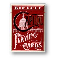 Bicycle Capitol (Red) Playing Cards