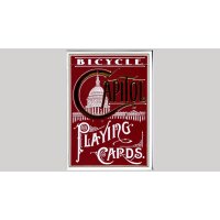 Bicycle Capitol (Red) Playing Cards