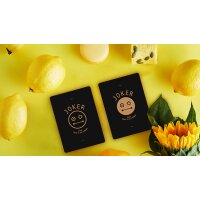 Keep Smiling Black V2 Playing Cards by Bocopo