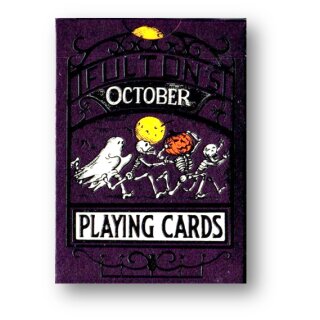 October Fultons Playing Cards by Art of Play