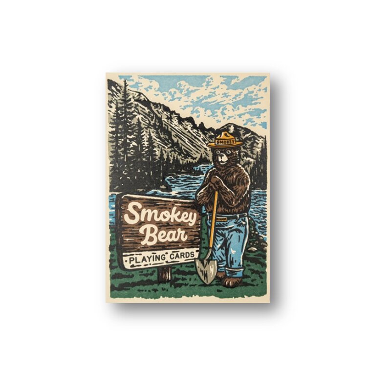 SOLOMAGIA Smokey Bear Playing Cards by Art of Play