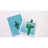 Cactus (Dusty Blue) Playing Cards
