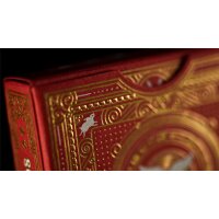 The Conjurer Playing Cards (Red) by Arcadia Playing Cards