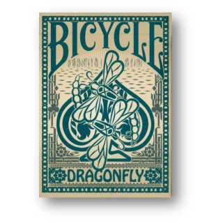 Bicycle Dragonfly (Teal) Playing Cards