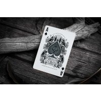 Devils in the Details Sinful Silver Playing Cards by Riffle Shuffle