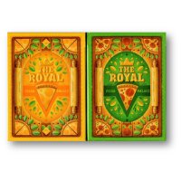 The Royal Pizza Palace Playing Cards Set by Riffle Shuffle
