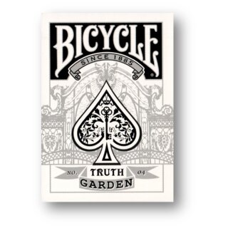 Truth Garden V4 WHITE Deck - Bicycle Playing Cards