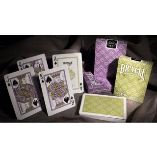 Peacock PURPLE Deck - Bicycle Poker Cards