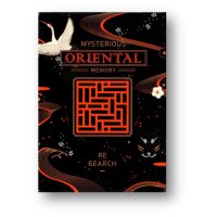Oriental Memory Black playing Cards