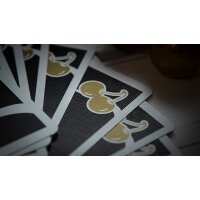 Limited Edition Cherry Casino (Monte Carlo Black and Gold) Numbered Seals Playing Cards