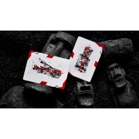 MOAI Red Edition Playing Cards by Bocopo