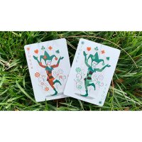 Grasshopper Dark (Olive) Playing Cards