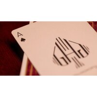 Hollingworth Playing Cards (Burgundy)