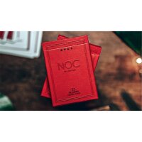 NOC Pro 2021 (Burgundy Red) Playing Cards