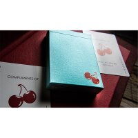 Cherry Casino House Deck (Tropicana Teal) Playing Cards only 500
