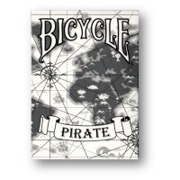 White Pirate Deck - Bicycle by Eric Duan