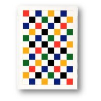 Checkerboard Playing Cards - Multicolor
