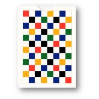Checkerboard Playing Cards - Multicolor