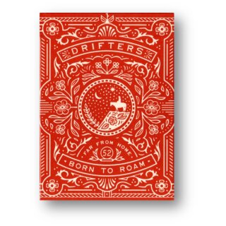 Drifters (Red) Playing Cards by Dan &amp; Dave