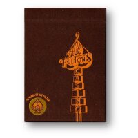 ACE FULTONS 10 YEAR Anniversary Tobacco Brown Playing Cards