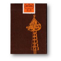 ACE FULTONS 10 YEAR Anniversary Tobacco Brown Playing Cards