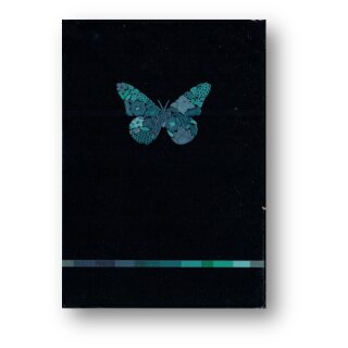 Butterfly Seasons Marked Playing Cards (Winter) by Ondrej Psenicka