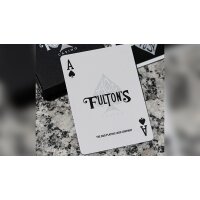 Ace Fultons Casino (Black) Playing Cards