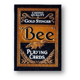 Bee Gold Stinger Playing Cards by US Playing Card