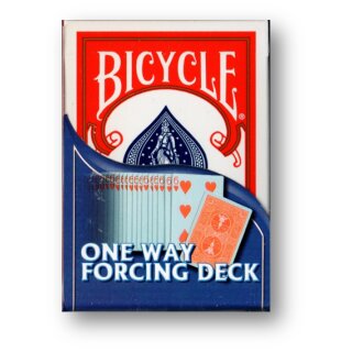 Bicycle One Way Forcing Deck RED