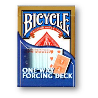 Bicycle One Way Forcing Deck BLUE