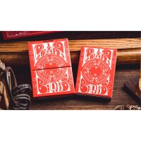Smoke &amp; Mirrors V8, Red (Deluxe) Edition Playing Cards by Dan &amp; Dave