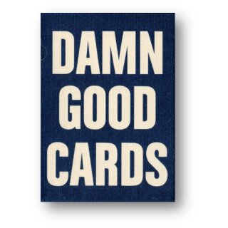 DAMN GOOD CARDS NO.7 Paying Cards by Dan &amp; Dave