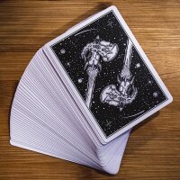 Space Pizza Playing Cards by Tara Studio