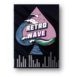 Retro Wave Playing Cards