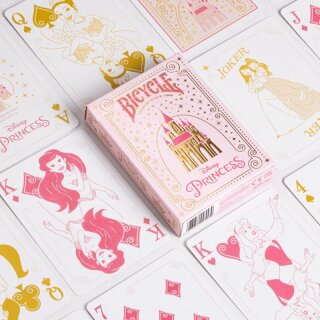 Bicycle - Disney Princess Inspired Playing Cards PINK
