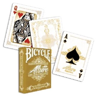 Allure White Deck - Bicycle by Noel Quiles